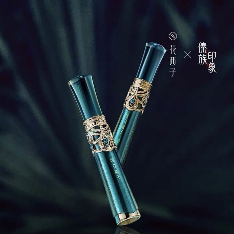 花西子 × 傣族 花染雲紗持色唇釉 (リキッドリップ) | JUMEI｜中国
