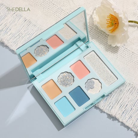 SHEDELLA 幾朵浪漫アイシャドウパレット (油絵パレット)