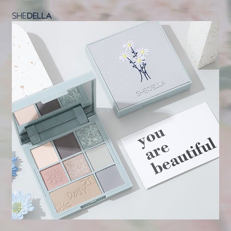 SHEDELLA 刺繍アイシャドウパレット
