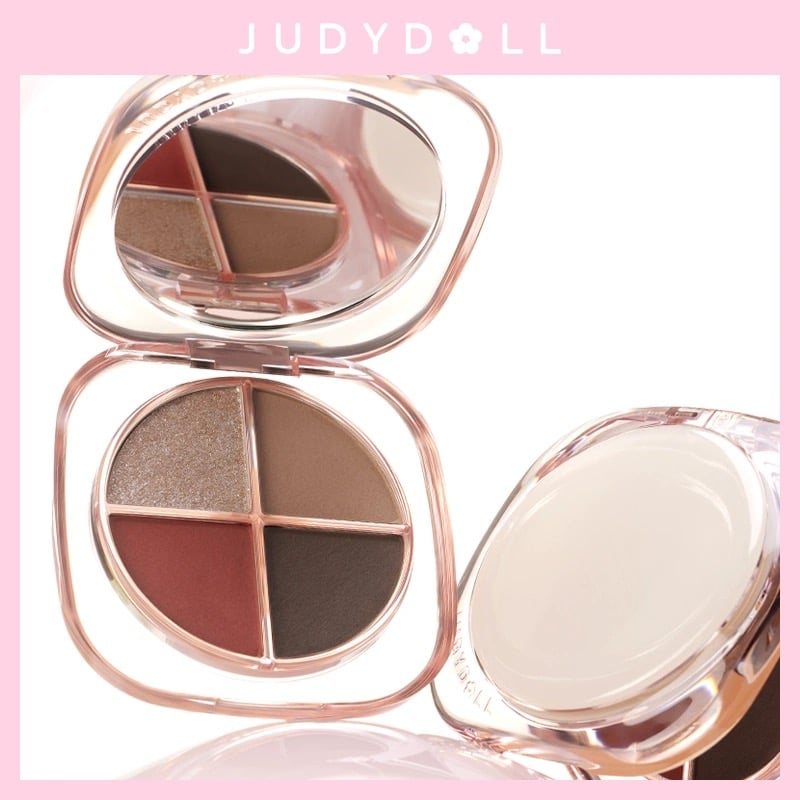 Judydoll Glazed 4-Colors Eyeshadow Palette | JU