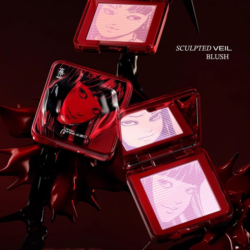 Little Ondine × 伊藤潤二 Sculpted Veil Blush | JUME