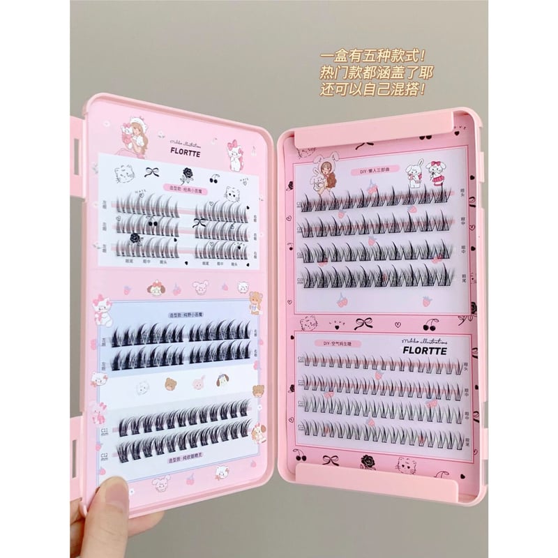 Flortte × mikko illustrations False Eyelashes |