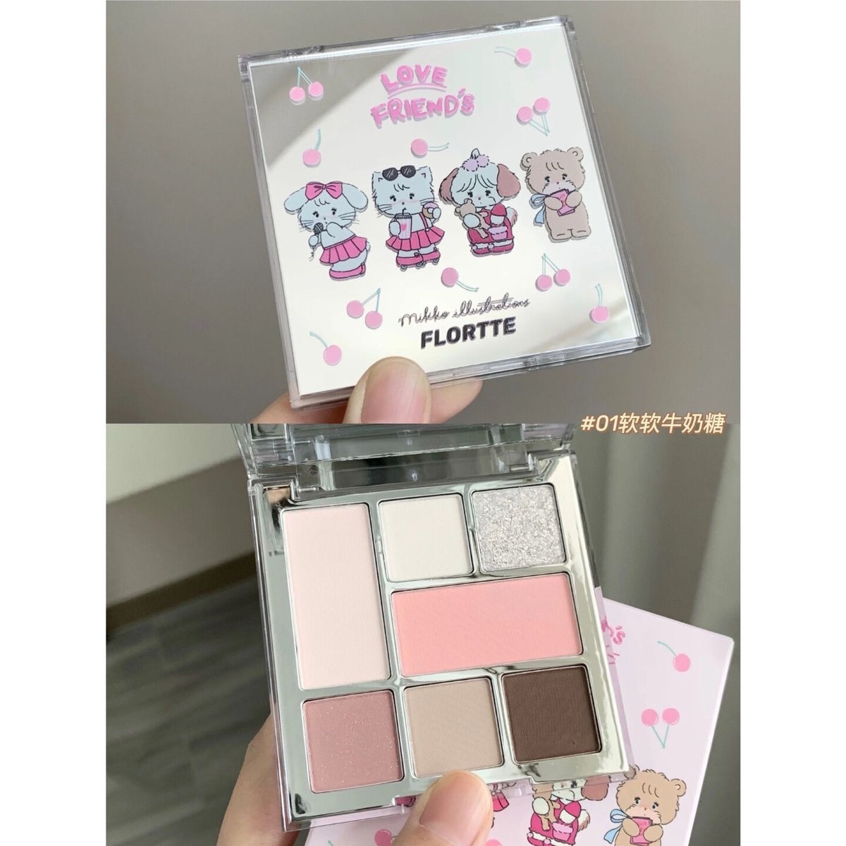 mikko illustrations FLORTTE アイライナー　中華コスメ mikko illustrations FLORTTE アイライナー 中華コスメ