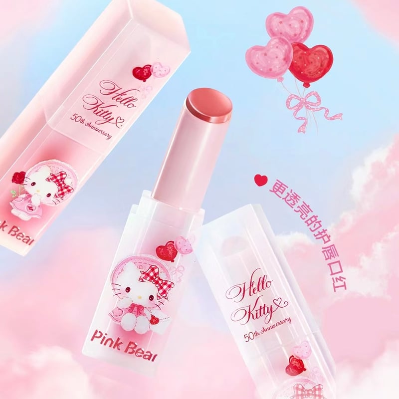 Pink Bear × ハローキティ Sugar Glossy Lipstick | JUME