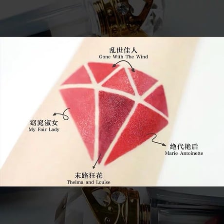 Larme de Sirene (人魚之水) Black Diamond Lipstick