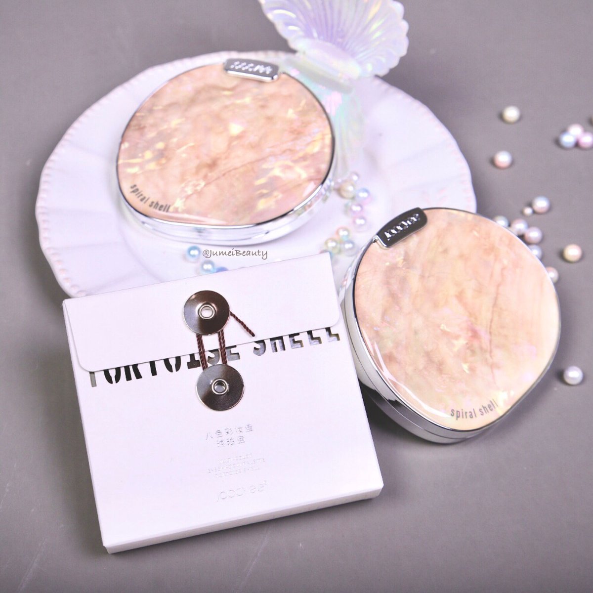 Joocyee Spiral Shell Multi-Color Eyeshadow Pale