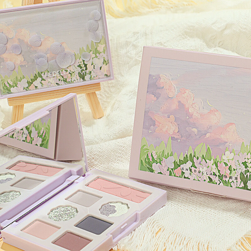 SHEDELLA 幾朵浪漫アイシャドウパレット (油絵パレット) | JUMEI｜中国