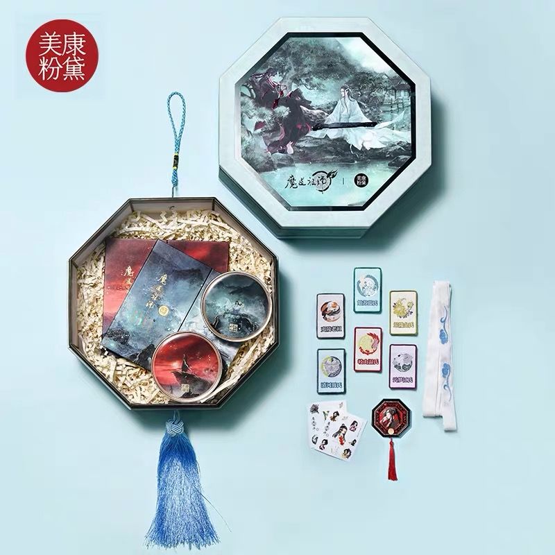 【未使用】美康粉黛 × 魔道祖師　コスメセット　アイシャドウ　リップ 美康粉黛 × 魔道祖師 Special Box | JUMEI｜中国コスメ・中華コスメ通販