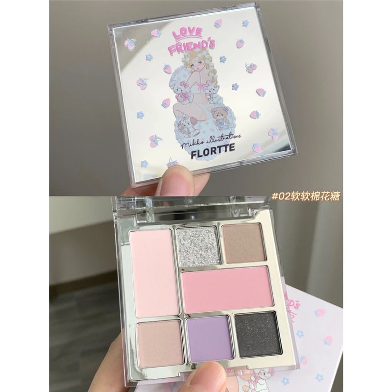 Flortte × mikko illustrations All-in-One Palett
