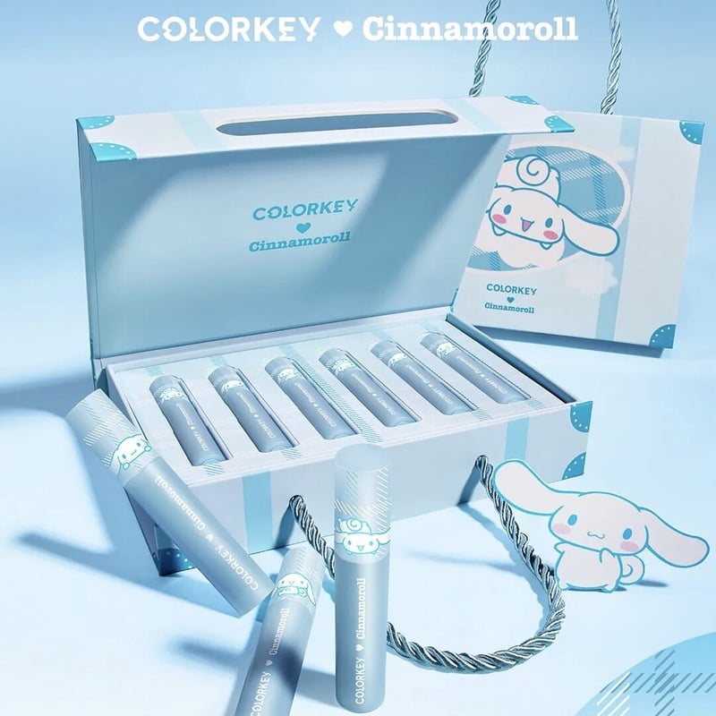 Colorkey × シナモロール Plaid Milky Liquid Lipstick S