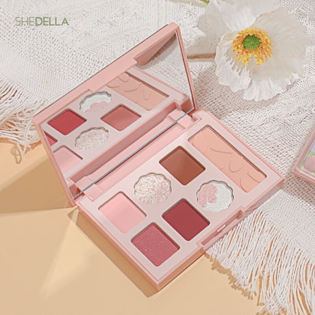 SHEDELLA 幾朵浪漫アイシャドウパレット (油絵パレット)