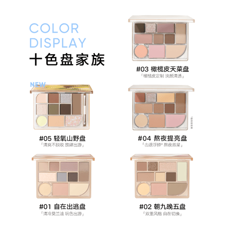 Judydoll 10 Shade Makeup Palette