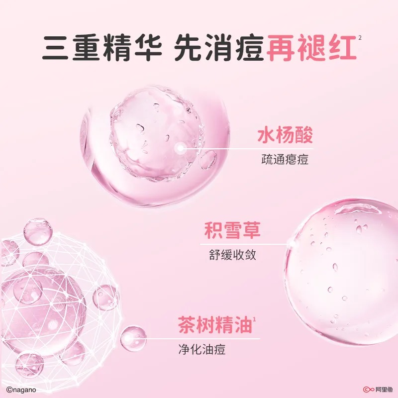 Pink Bear × ちいかわ (Chiikawa) Dual Effect Acne Pa