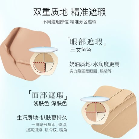 TIMAGE Jady Creamy Concealer Palette