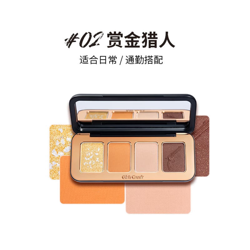 Girls Crush Adventure Game 4 Color Eyeshadow Pa