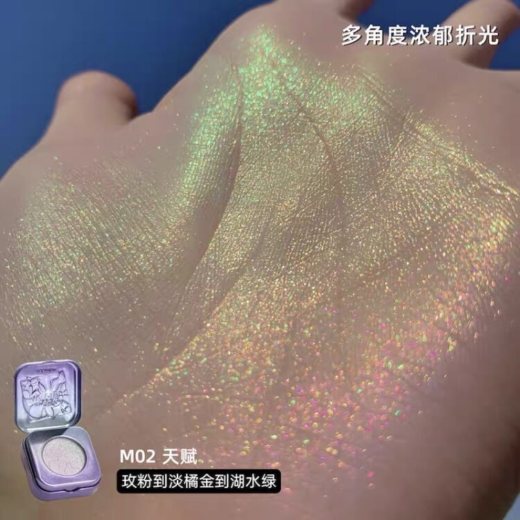 ユエページ　アクリルバインダー　クリームブルーラメ 絵具 『アクリルガッシュ 20ml スカイブルー』 TURNER ターナー