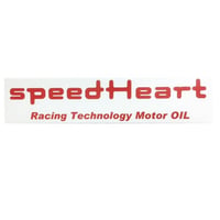 スピードハート　ステッカー　反射板タイプ（レッド）　SH-R30