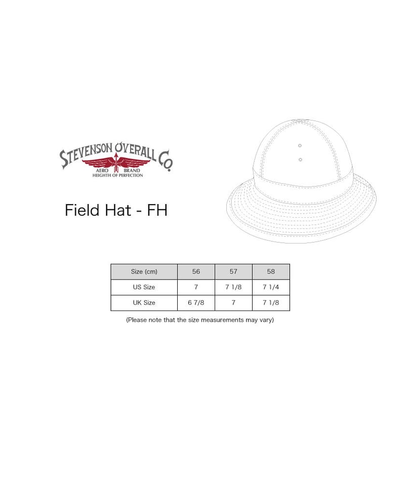 Stevenson Overall Co. Field Hat - FH | STYLE FA