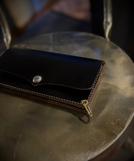 DUSTY ROAD.CO Single Button Trucker Wallet