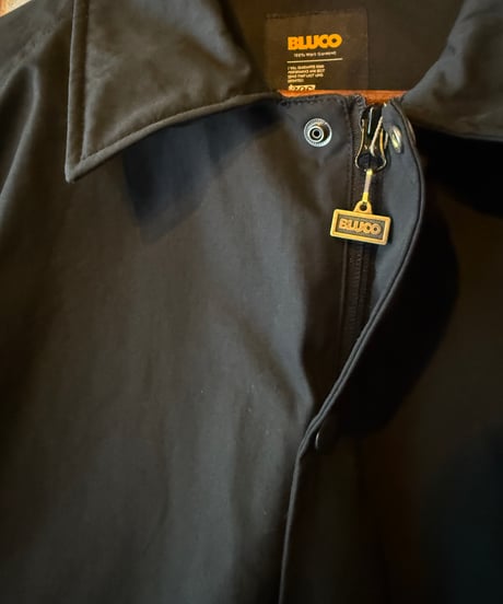 BLUCO CORDURA®リップストップ コーチジャケット BLACK