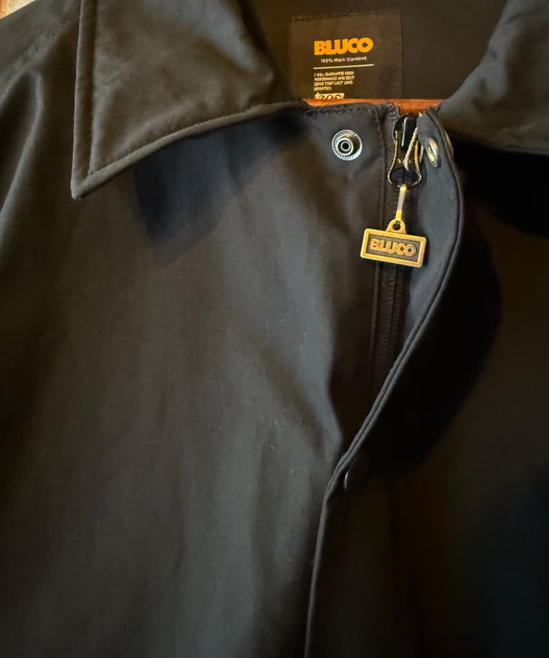 BLUCO CORDURA®リップストップ コーチジャケット BLACK | STYLE FA