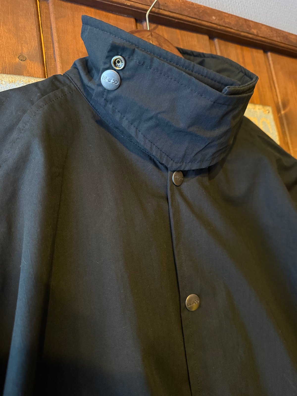 BLUCO CORDURA®リップストップ コーチジャケット BLACK | STYLE FA