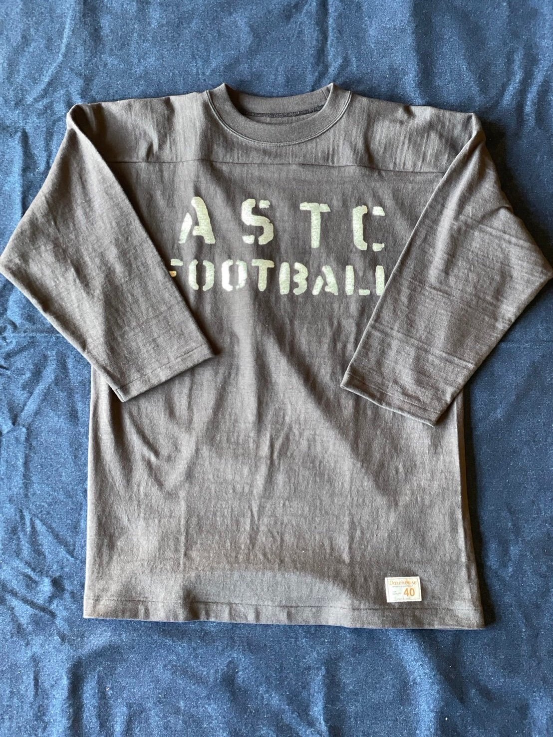 WAREHOUSE & CO. Lot 4063 7分袖フットボールT ASTC | STY