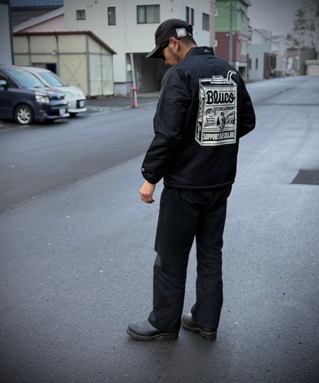 BLUCO BOA COACH JACKET -ARTWORK BY JACK-O’ ART WORKS-