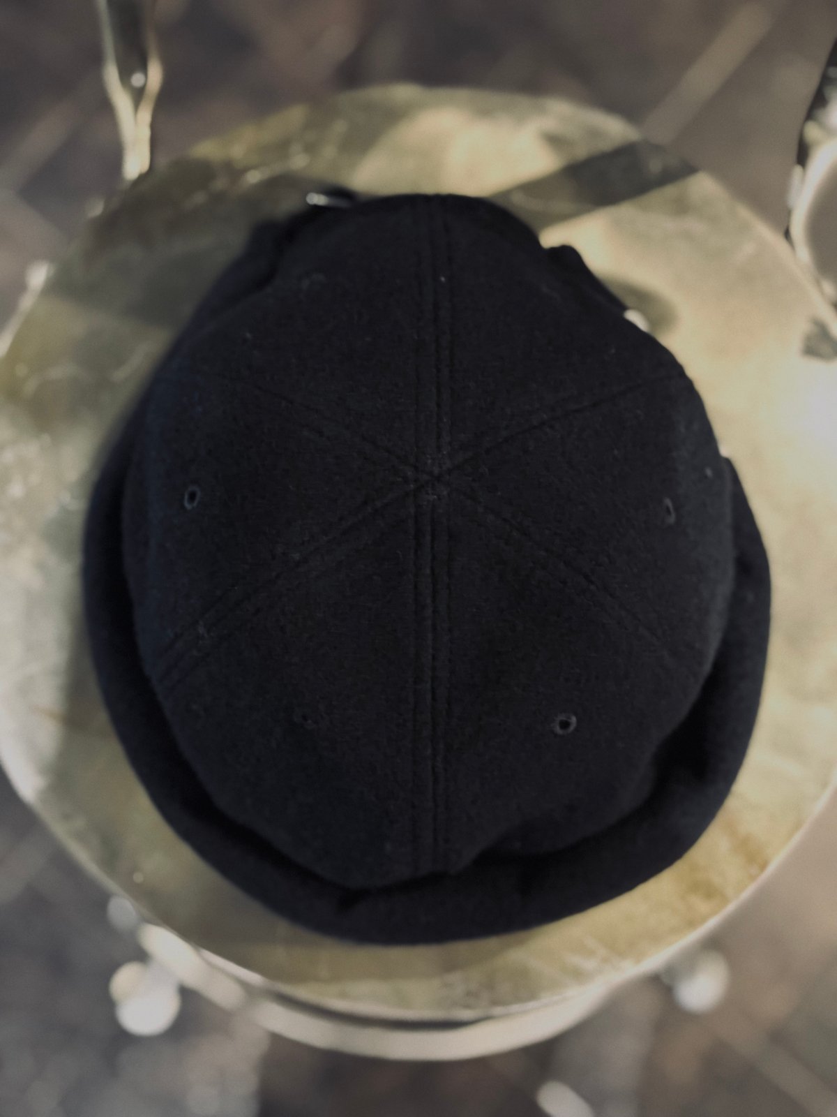 THE H.W.DOG & CO. MOSSA ROLL CAP BLACK STYLE