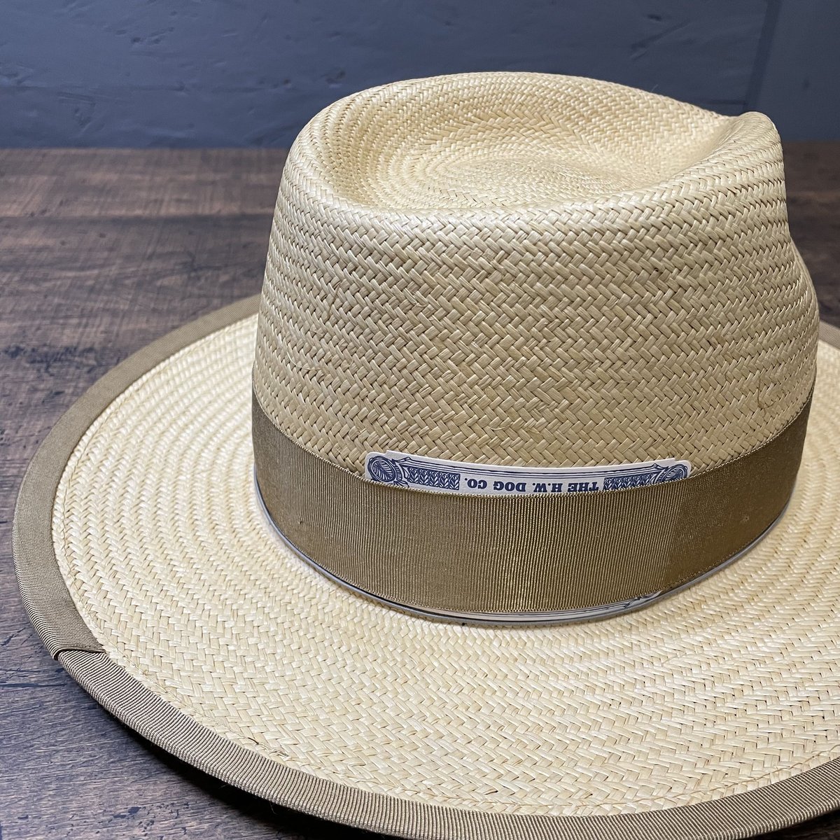 THE H.W.DOG&CO. POINT PANAMA HAT