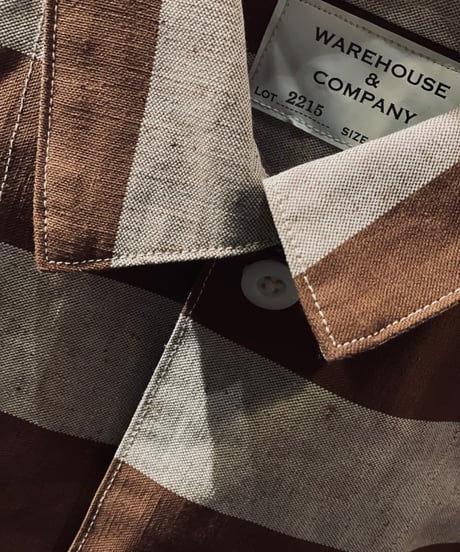 WAREHOUSE & CO.  Lot 2215 BROWN PRISONER JACKET アップリケ