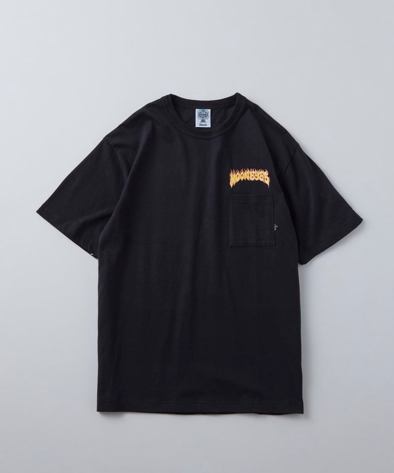 BLUCO (MOONEYES X DOGTOWN X BLUCO) ポケットTシャツ -FI