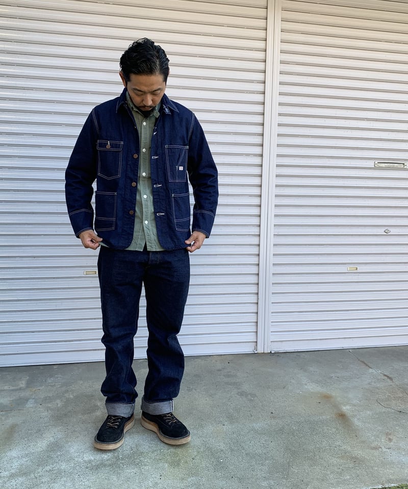 た*か様 TCB jeans デニムカバーオール 　タビーズ　Tabbys サイ TCB jeans TCB TABBYS JACKET 10oz DENIM | STYLE