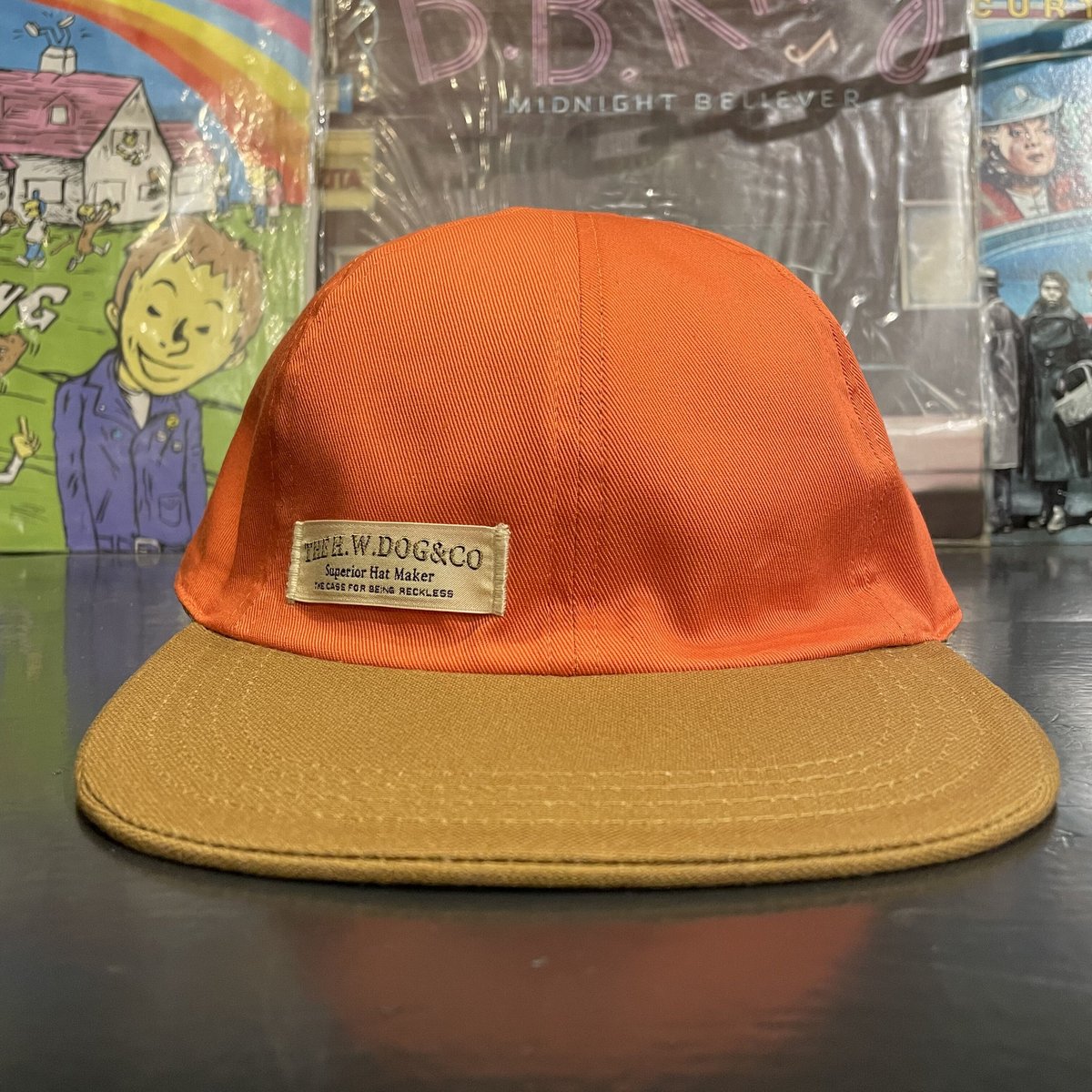 THE H.W. DOG & CO /HUNTER CAP オレンジ 迷彩 THE H.W.DOG & CO. HUNTER CAP | STYLE FACTORY & CO.