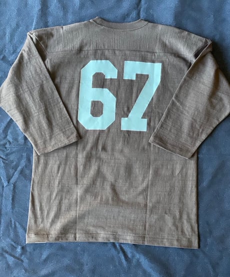 WAREHOUSE & CO.  Lot 4063 7分袖フットボールT NO.67