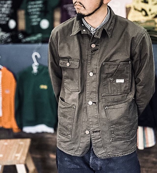 TCB jeans TCB TABBYS JACKET Charcoal Grey Duck