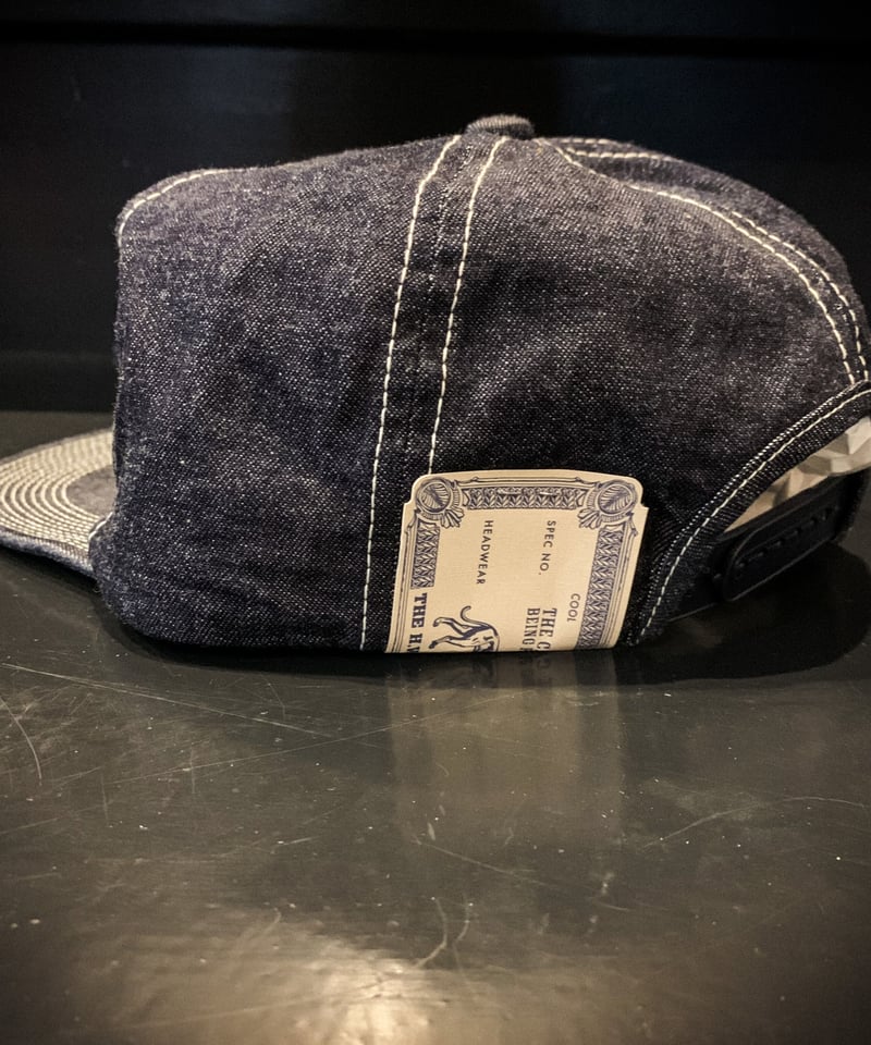 THE H.W.DOG&CO. TRUCKER CAP DENIM | STYLE FACTO