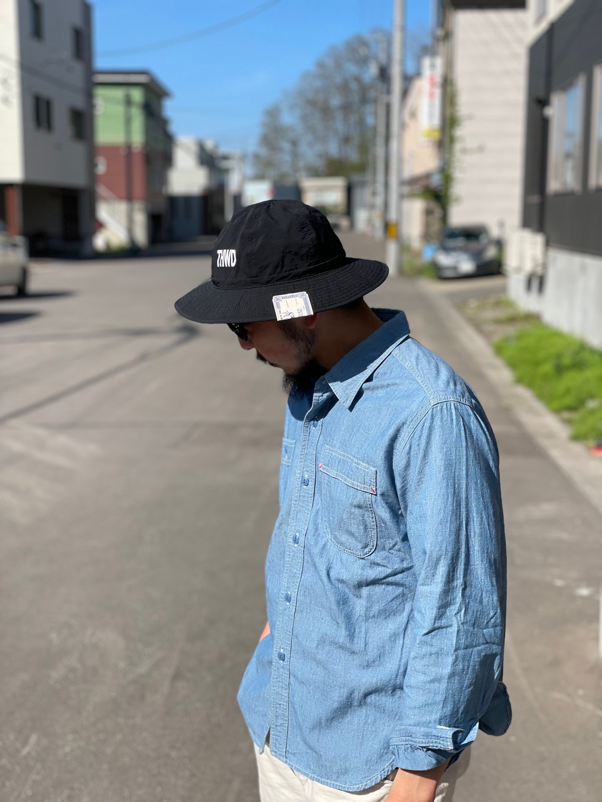 THE H.W. DOG&CO./リネンファティーグハット/メトロハット NYLON FATIGUE HAT - Black / Black – THE H.W.DOG&CO.