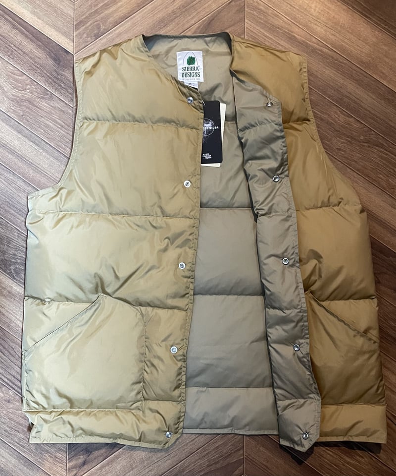 SIERRA DESIGNS LIGHT DOWN VEST | STYLE FACTORY