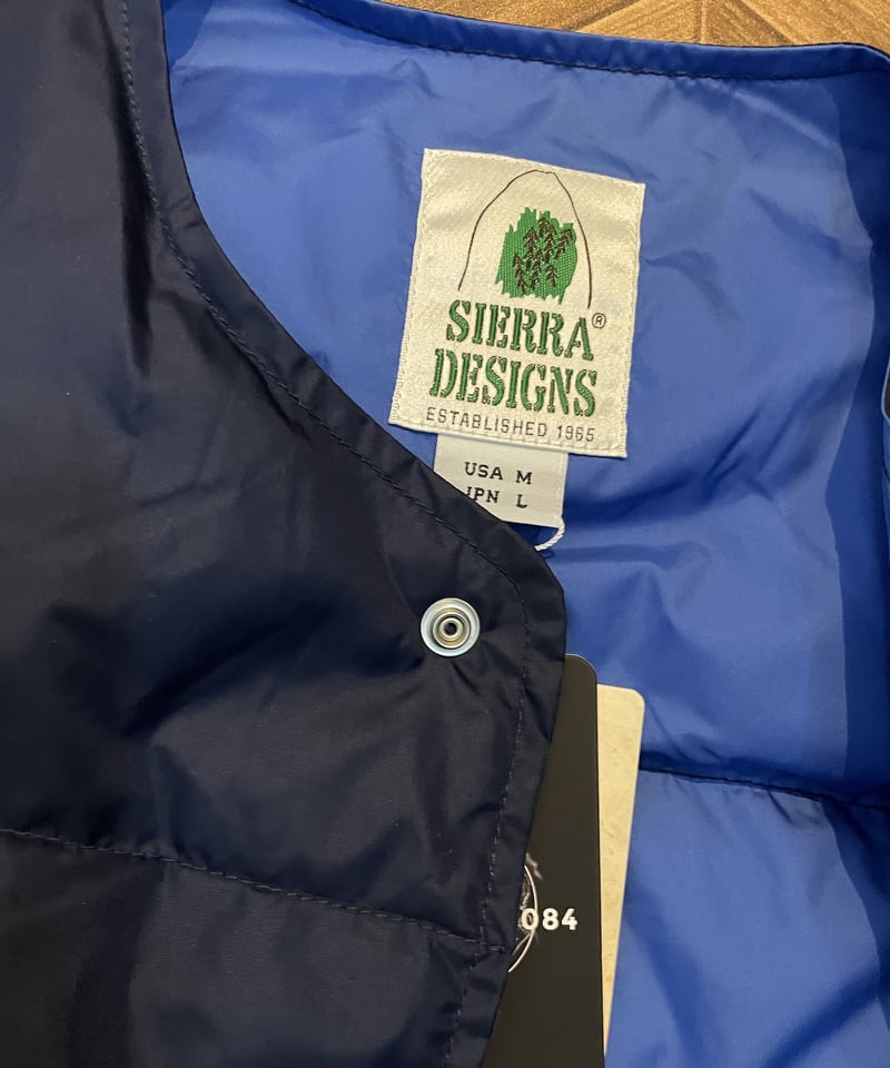 sierra designs ダウンベスト LIGHT DOWN VEST SIERRA DESIGNS Light Down Vest | NewDeal
