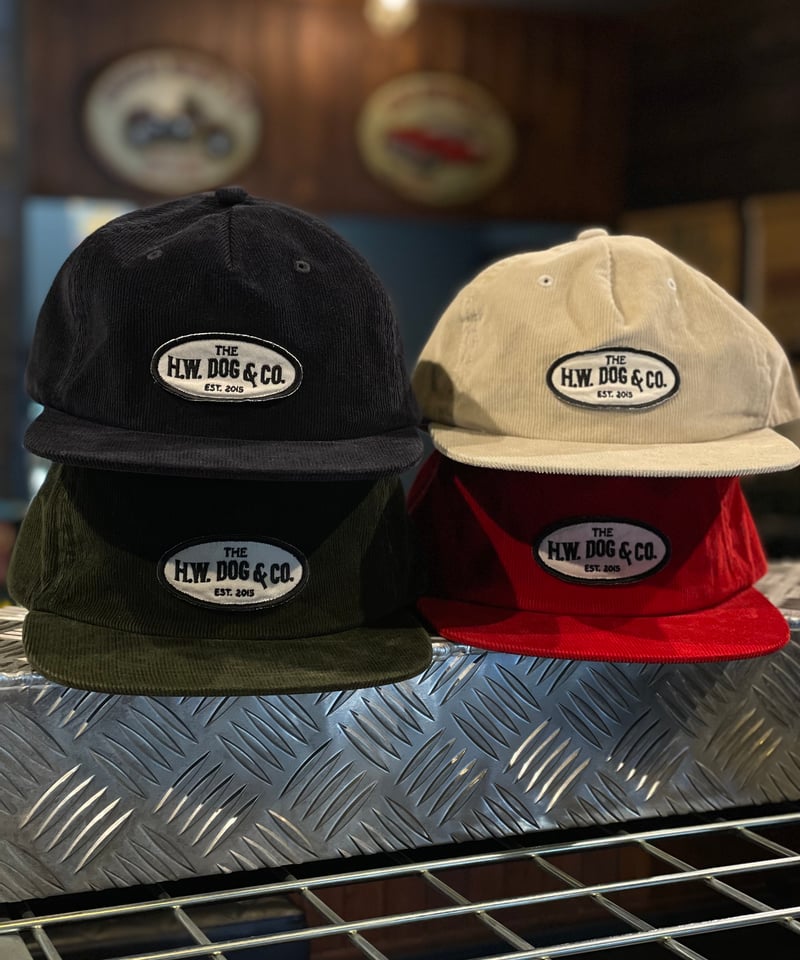 THE H.W DOG&CO コーデュロイキャップ THE H.W.DOG&CO./ザ エイチダブリュウ ドッグアンドコー商品詳細