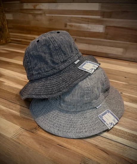 THE H.W.DOG & CO. LINEN FATIGUE HAT