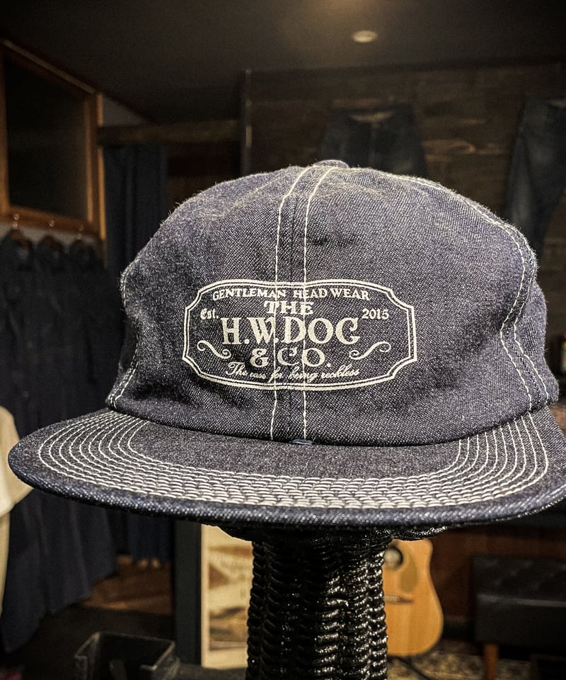 THE H.W.DOG&CO. TRUCKER CAP DENIM | STYLE FACTO
