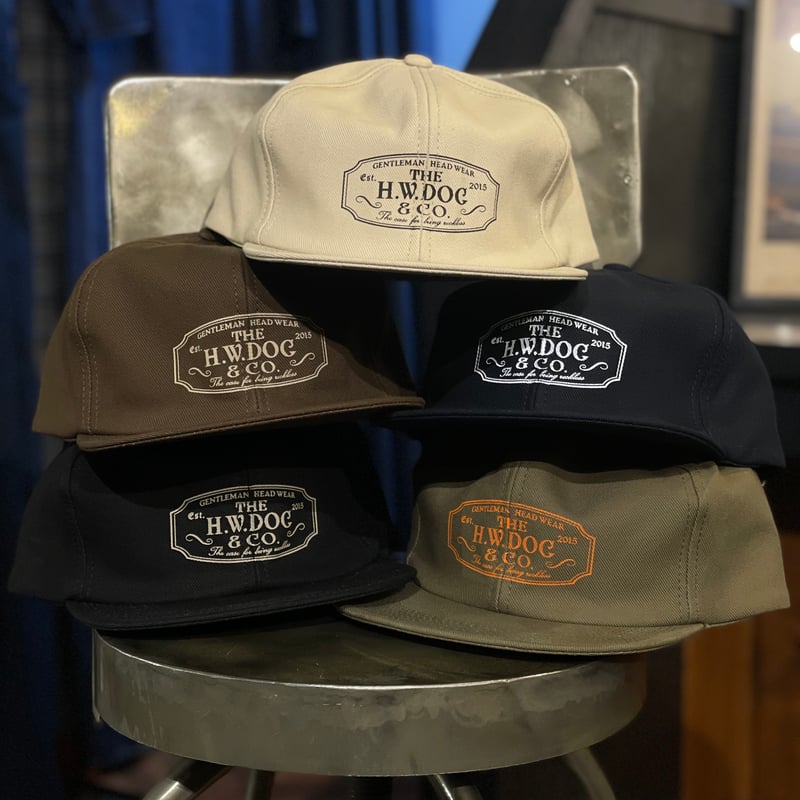 THE H.W.DOG&CO. ウールトラッカーキャップ ブラック