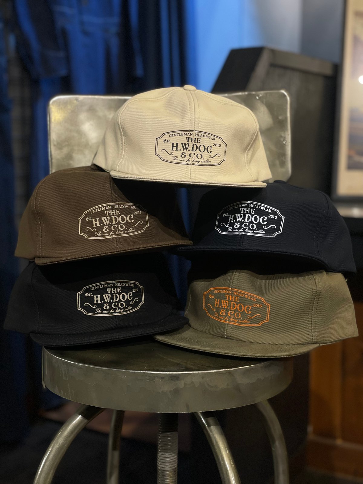 THE H.W. DOG & CO.【トラッカーキャップ】【企業】【USA】古着 THE H.W.DOG&CO Trucker Cap/トラッカーキャップ DENIM D-00004