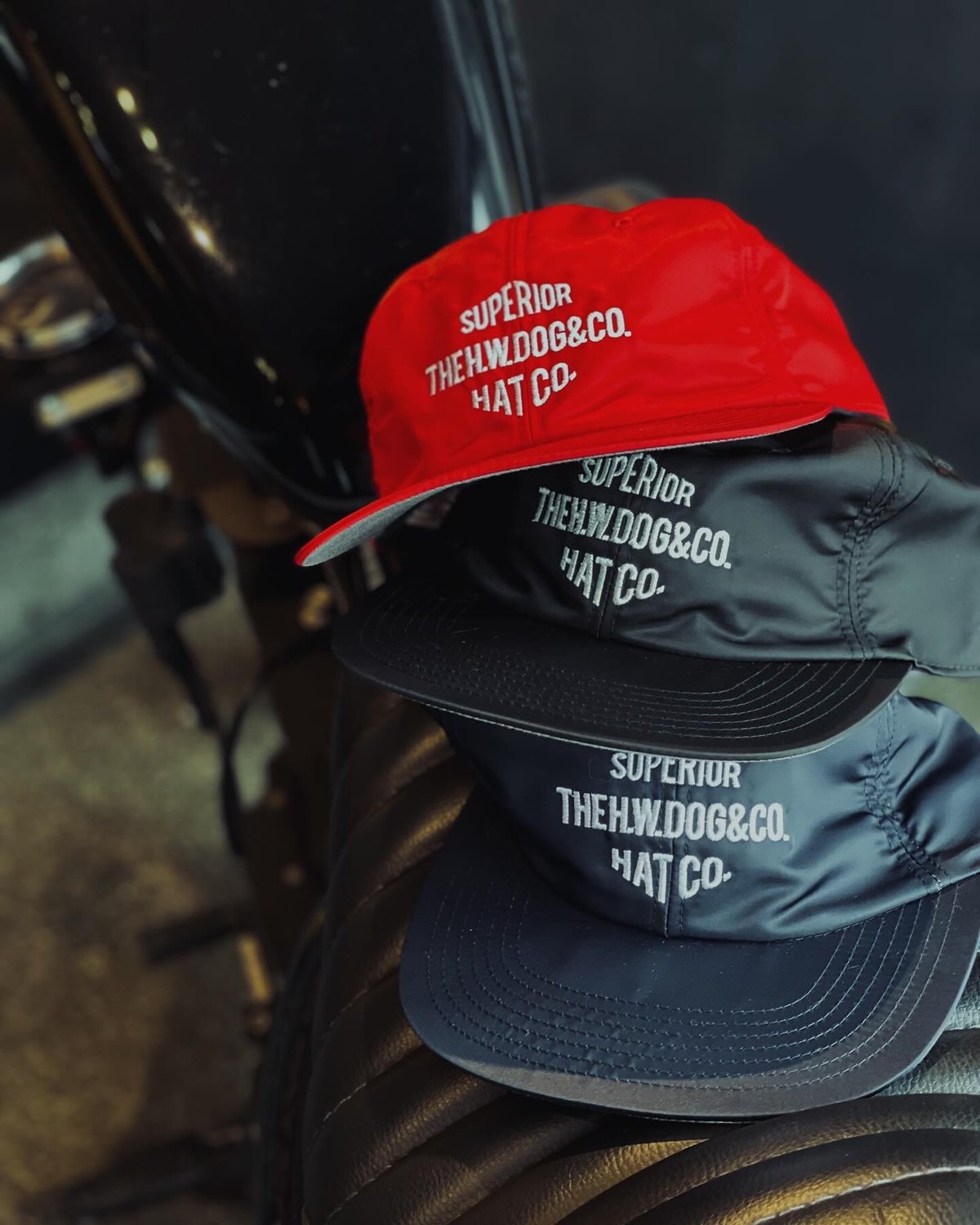 THE H.W.DOG & CO. BIKERS CAP | STYLE FACTORY