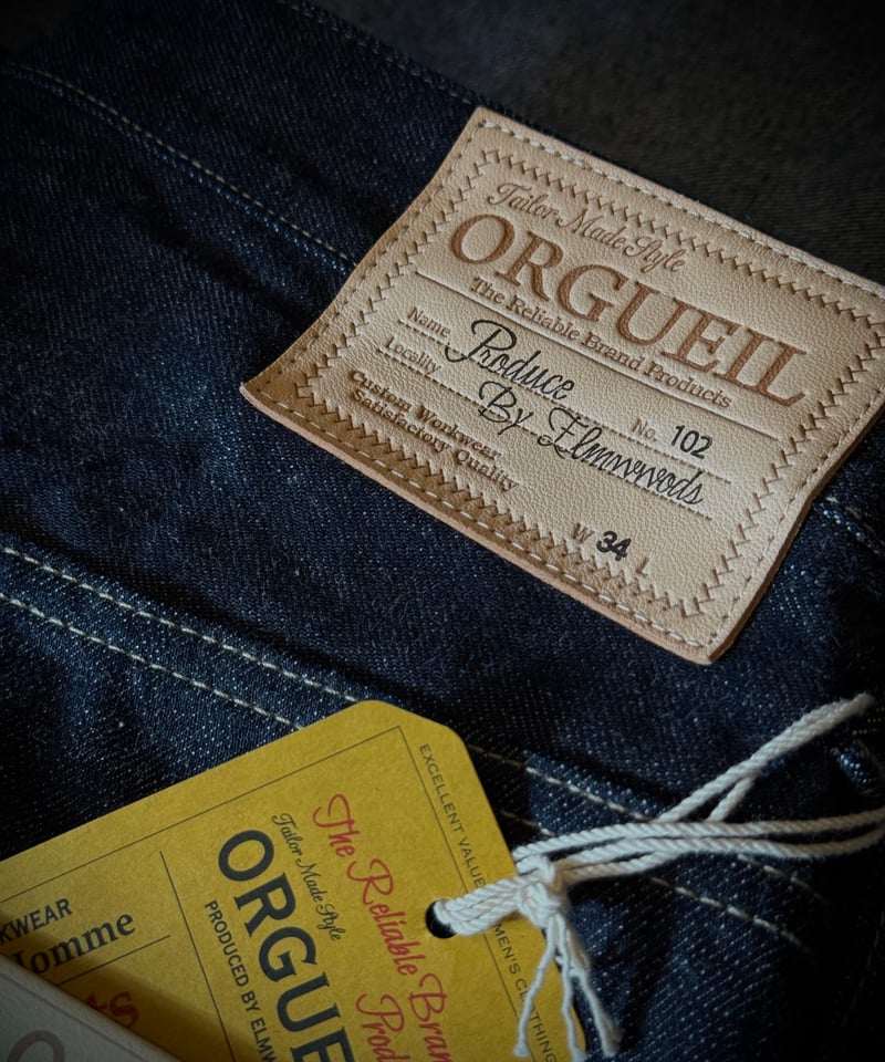 ORGUEIL Tailor Jeans Wide Straight【OR-102】 | ST