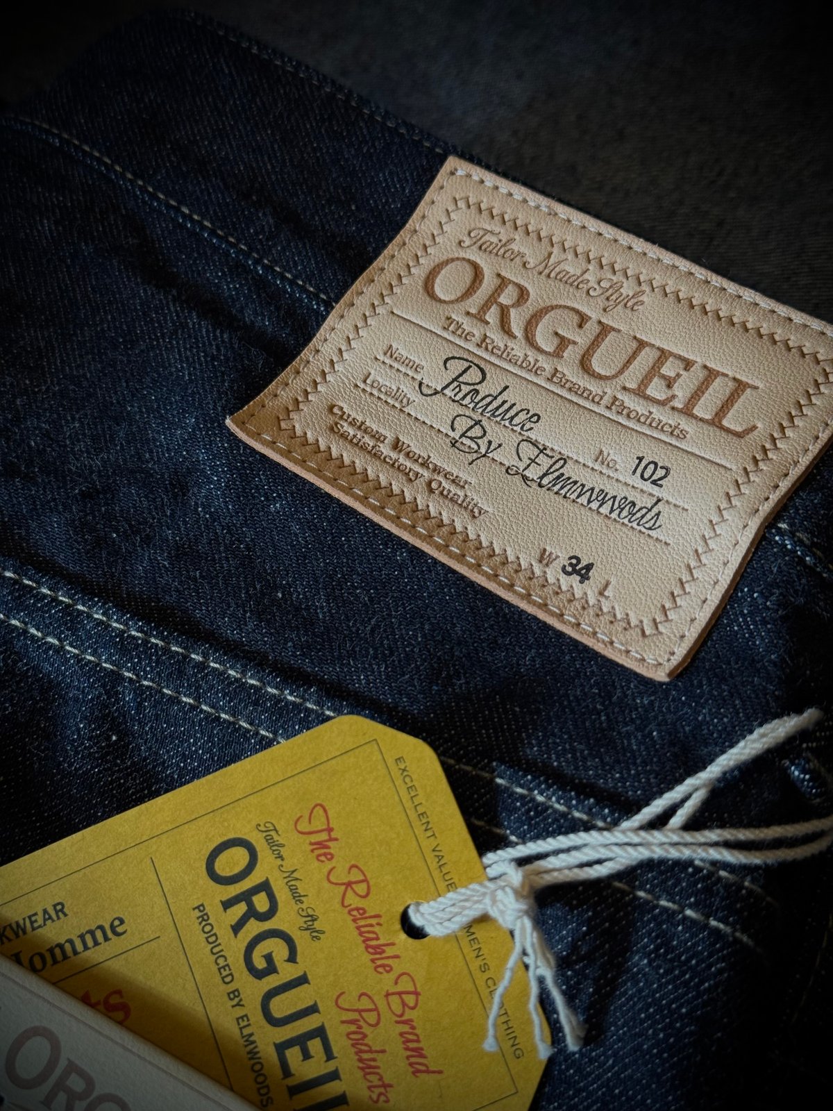 ORGUEIL Tailor Jeans Wide Straight【OR-102】 | ST