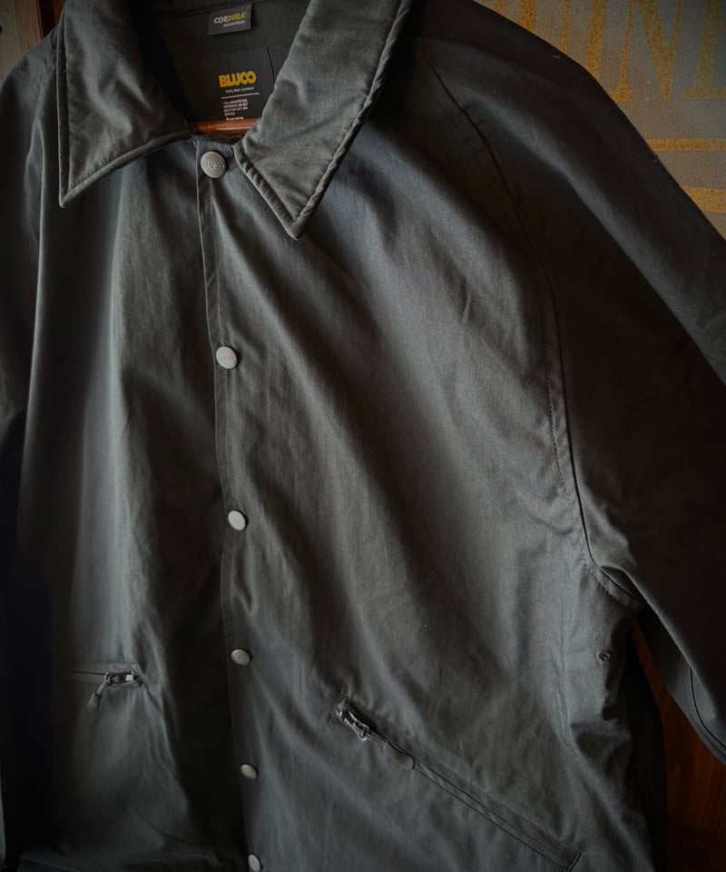 BLUCO CORDURA®リップストップ コーチジャケット BLACK | STYLE FA
