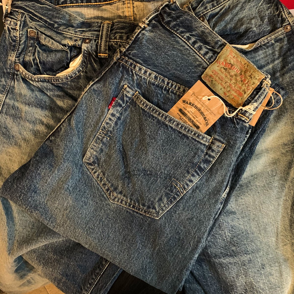 WAREHOUSE & CO. 2ND-HAND 1001(USED WASH) | STY